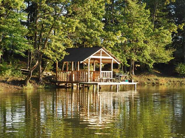 Открытые беседки на воде (6 человек)