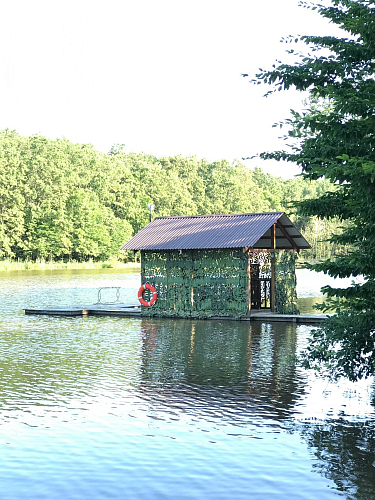 Открытые беседки на воде (6 человек)